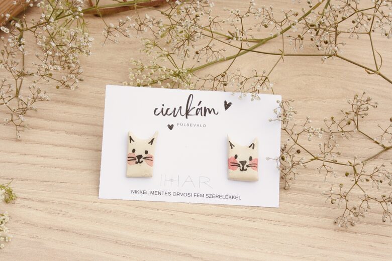 Cicukám fülbevalók