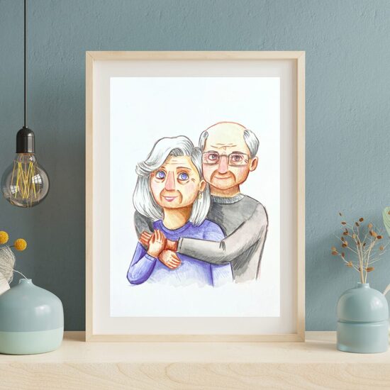 Páros illusztráció - A/4